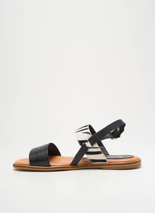Sandales/Nu pieds noir KALEO pour femme