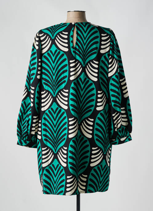 Robe courte vert COMPAÑIA FANTASTICA pour femme