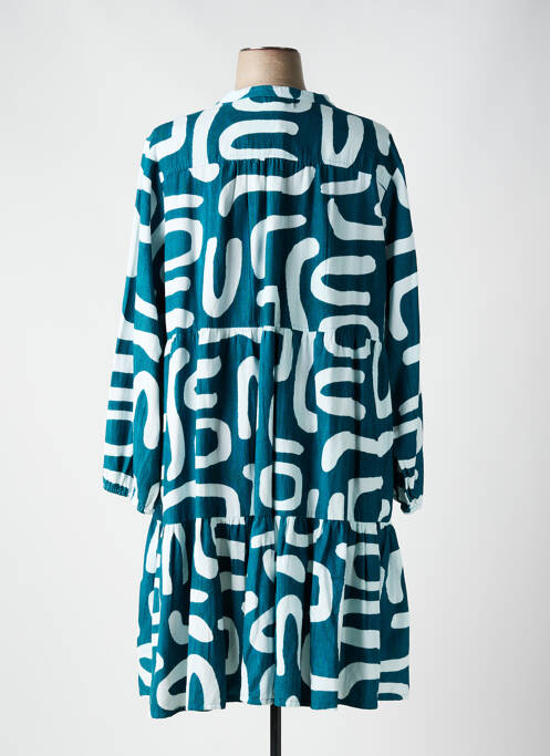 Robe mi-longue vert ORIENTIQUE NATURALLY femme