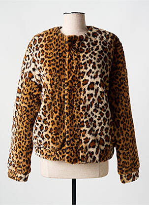 Blouson poches marron COMPAÑIA FANTASTICA femme