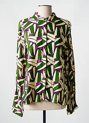 Chemisier vert COMPAÑIA FANTASTICA pour femme