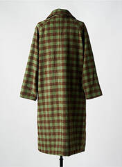 Manteau long vert COMPAÑIA FANTASTICA pour femme seconde vue