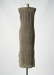 Robe longue or COMPAÑIA FANTASTICA pour femme seconde vue