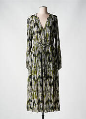 Robe longue vert EMILIE.K pour femme seconde vue