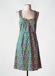 Robe mi-longue vert PRINCESSE NOMADE pour femme seconde vue