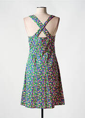 Robe mi-longue vert PRINCESSE NOMADE pour femme seconde vue