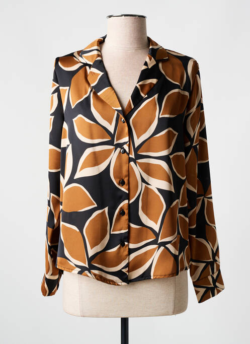 Chemisier marron RUE DES ABBESSES pour femme