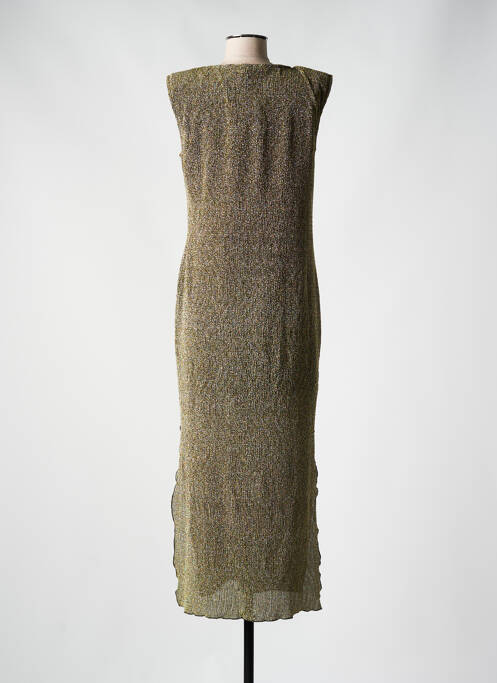 Robe longue or COMPAÑIA FANTASTICA pour femme