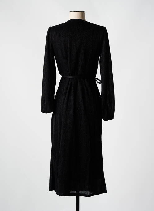 Robe mi-longue noir COMPAÑIA FANTASTICA pour femme
