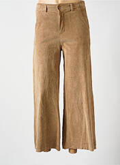 Pantalon 7/8 marron INTUITION pour femme seconde vue