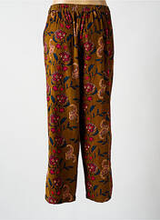 Pantalon large vert ORIENTIQUE NATURALLY pour femme seconde vue