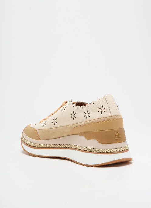 Baskets beige MAM'ZELLE pour femme
