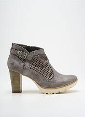 Bottines/Boots argent MUSTANG pour femme seconde vue