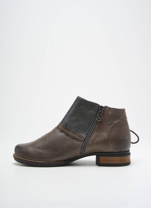 Bottines/Boots marron WANDA PANDA pour femme