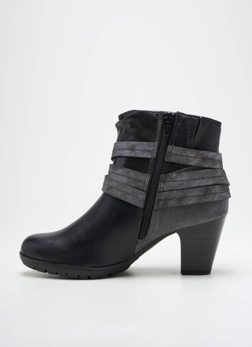 Bottines/Boots noir SOFT LINE pour femme
