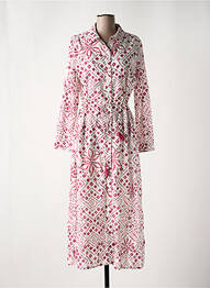Robe longue manches longues manches longues rouge PEPE JEANS femme