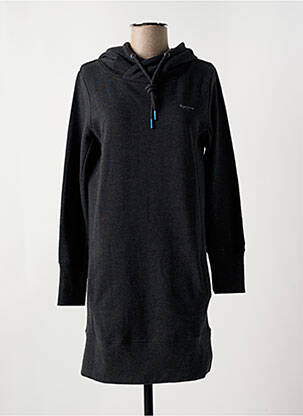 Robe mi-longue manches longues manches longues gris PEPE JEANS femme