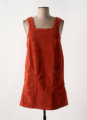 Robe courte manches longues manches longues orange PEPE JEANS femme