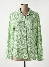 Chemisier imprimé fantaisie manches longues vert PEPE JEANS femme