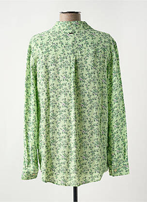Chemisier imprimé fantaisie manches longues vert PEPE JEANS femme