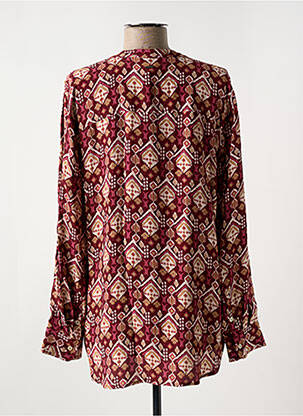 Chemisier imprimé fantaisie manches longues rouge PEPE JEANS femme