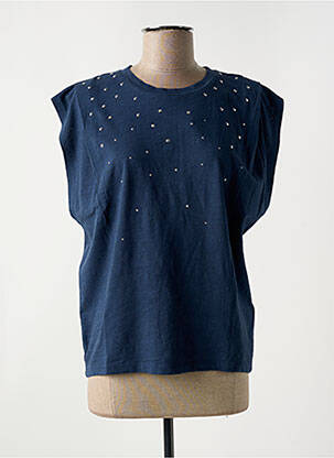Top manches courtes manches courtes bleu PEPE JEANS femme