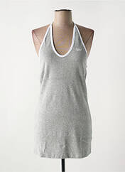 Robe courte gris SUPERDRY pour femme seconde vue