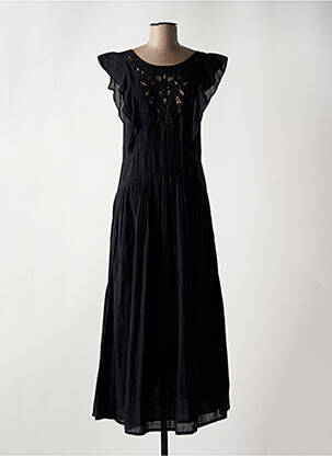 Robe longue noir LOUIZON pour femme