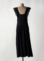 Robe longue noir LOUIZON pour femme seconde vue