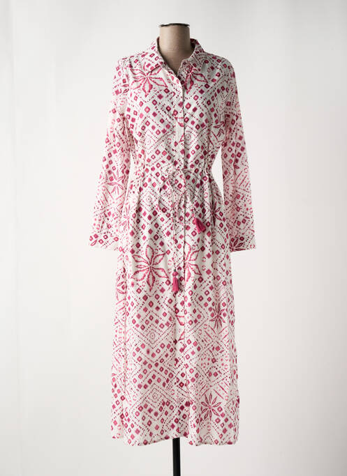 Robe longue rouge PEPE JEANS pour femme