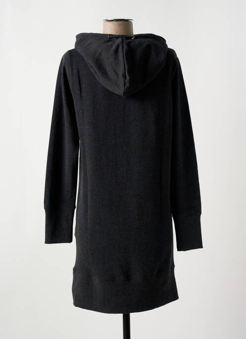 Robe mi-longue gris PEPE JEANS pour femme