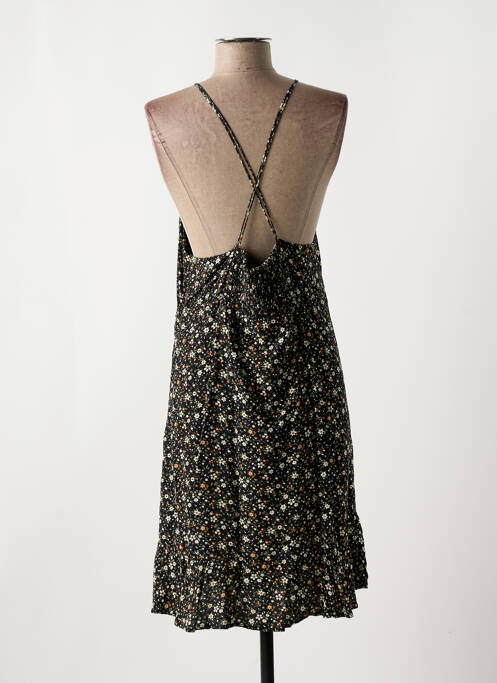 Robe mi-longue noir PEPE JEANS femme