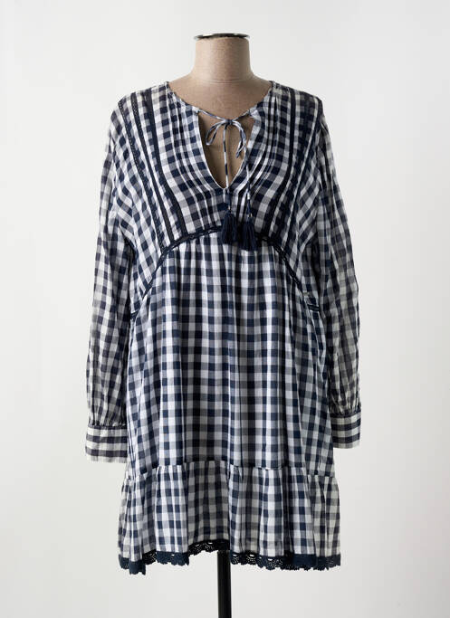 Robe mi-longue noir PEPE JEANS pour femme