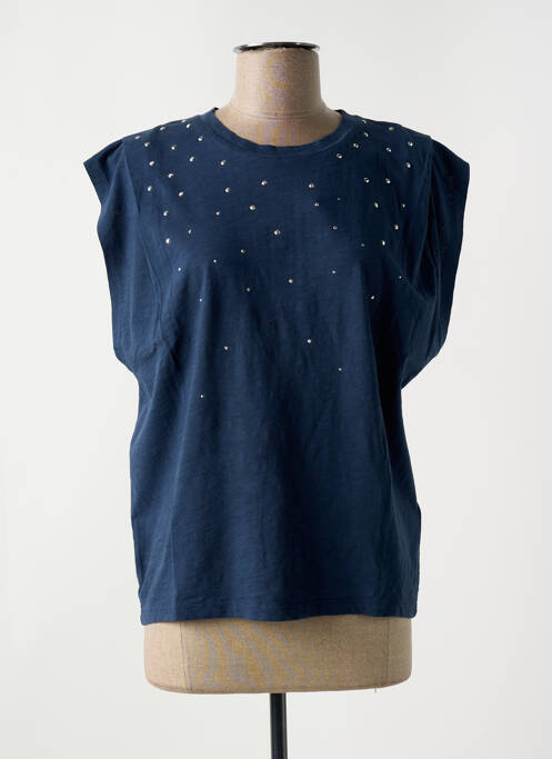 Top bleu PEPE JEANS pour femme