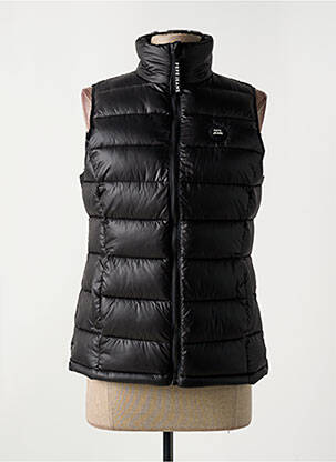 Doudoune poches sans capuche noir PEPE JEANS femme