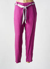 Pantalon 7/8 violet LABDIP pour femme seconde vue