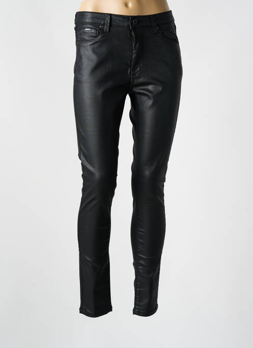 Pantalon slim stretch taille normale noir PEPE JEANS femme