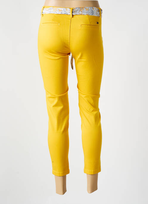 Pantalon 7/8 jaune FREEMAN T.PORTER pour femme