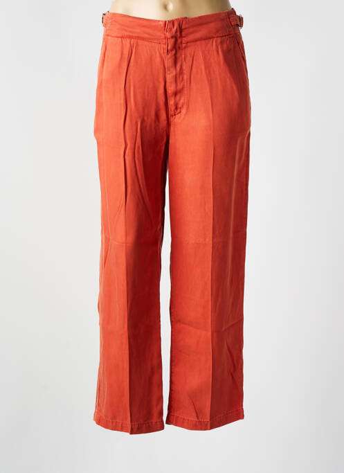 Pantalon large orange LABDIP pour femme