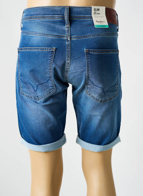 Bermuda stretch taille normale bleu PEPE JEANS homme