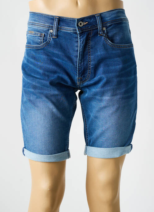 Bermuda bleu PEPE JEANS pour homme