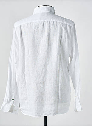 Chemise manches longues manches longues blanc DSTREZZED homme