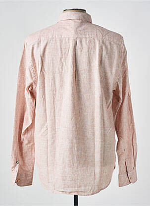 Chemise manches longues poches rouge DSTREZZED homme