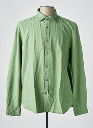 Chemise manches longues poches vert DSTREZZED homme