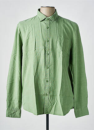 Chemise manches longues manches longues vert DSTREZZED homme