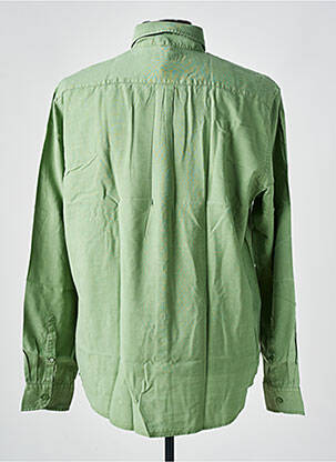Chemise manches longues poches vert DSTREZZED homme