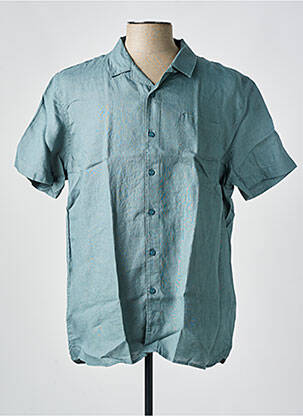 Chemise manches courtes coupe droite vert DSTREZZED homme