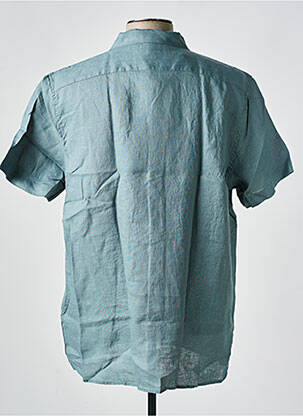 Chemise manches courtes coupe droite vert DSTREZZED homme