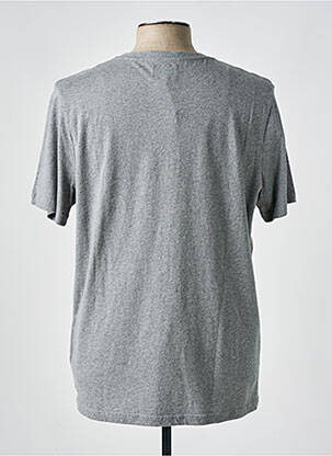 T-shirt stretch manches courtes gris HERO SEVEN homme