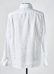 Chemise manches longues blanc DSTREZZED pour homme seconde vue